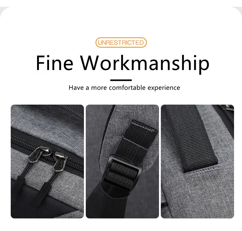 2023 Factory Laptop Bags Men's Fashionable Business Backpack Set High