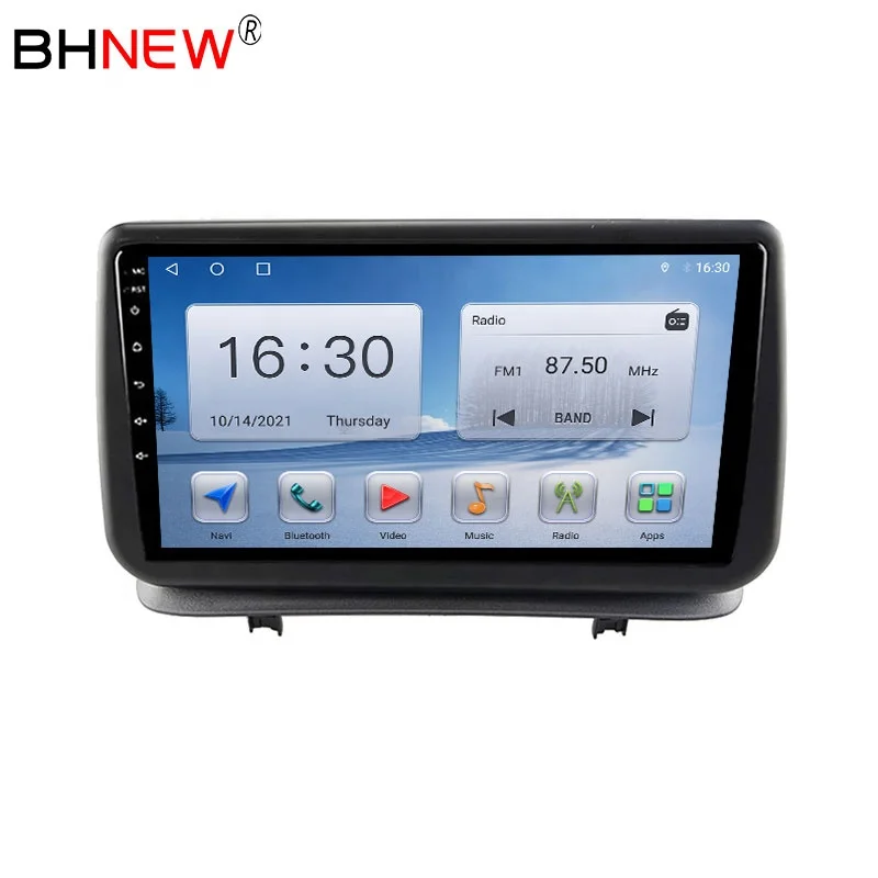 For Renault Clio 3 CLIO 3 2005-2014 4G WIFI Car Radio Navigation GPS  Android Auto Carplay Stereo Android 13 DVD Player