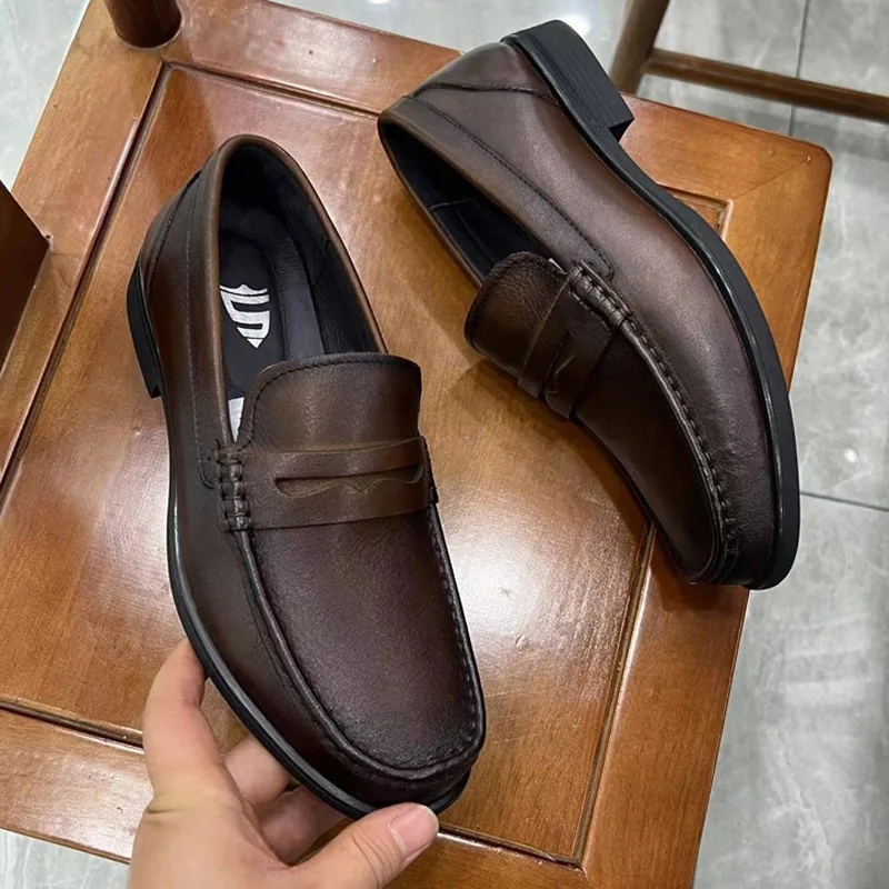 9331-5 Good Quality Wedding Genuine Leather Shoes for Men Formal Dress  Shoes Oxfords