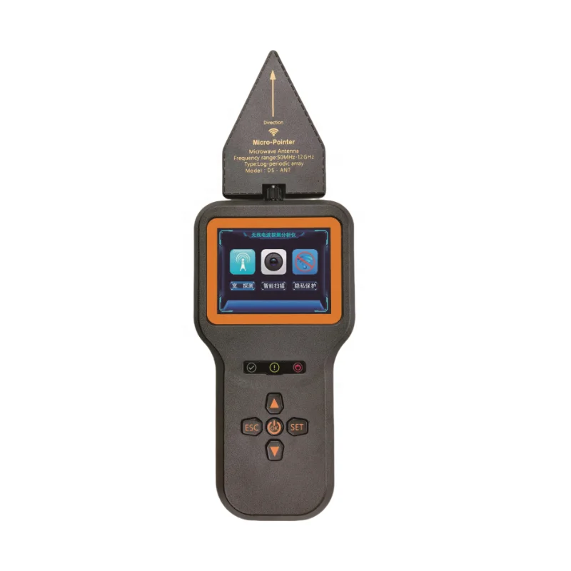 DS818 Signal Detection Analyzer 10MHz- 4GHz Radio Wave GPS Tracker Wireless Camera GSM Cellphone Signal Detector