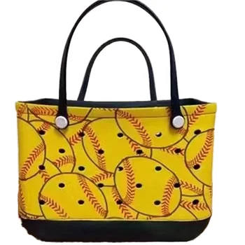 Hot Material Eva Handbag Woman's Favorite Luxury Style Summer Beach Large Capacity Tote