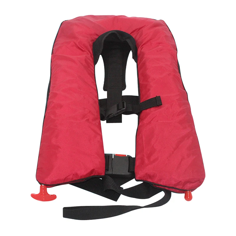 275N Adult Dual airbag Fully Automatic Inflatable Life Jacket Marine Lifejacket Lifesaving Swimming Flotation