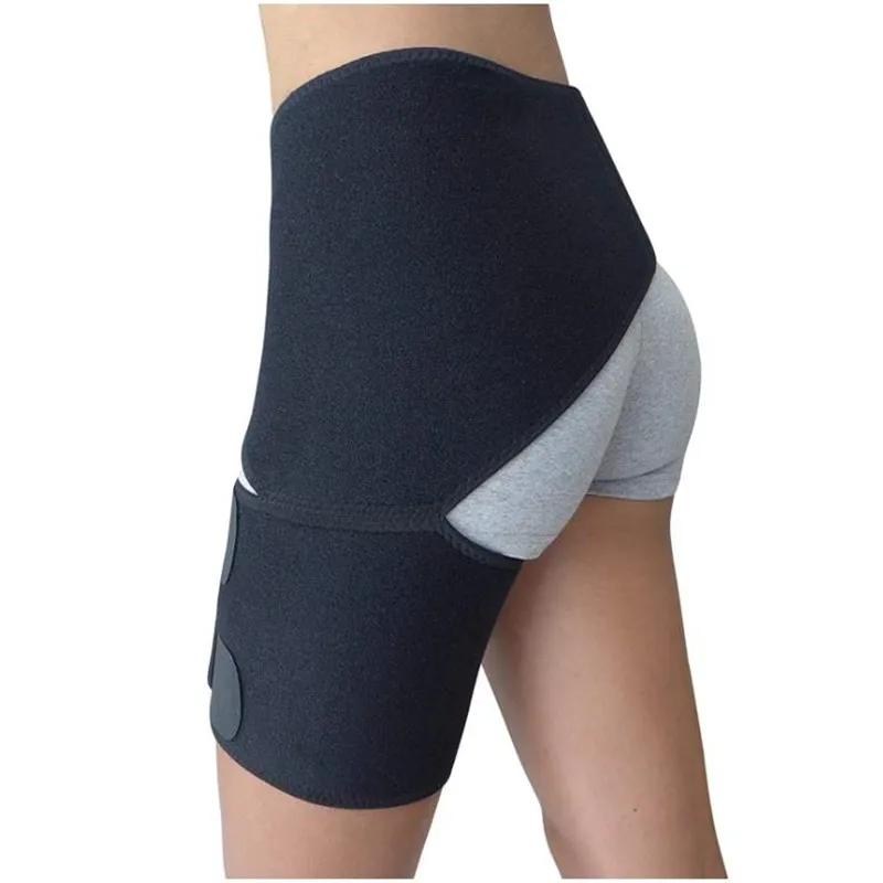 Hip Brace for Sciatica Pain Relief Compression Waist Support Wrap for Sciatic Nerve Pulled Thigh Hip Strain Injury