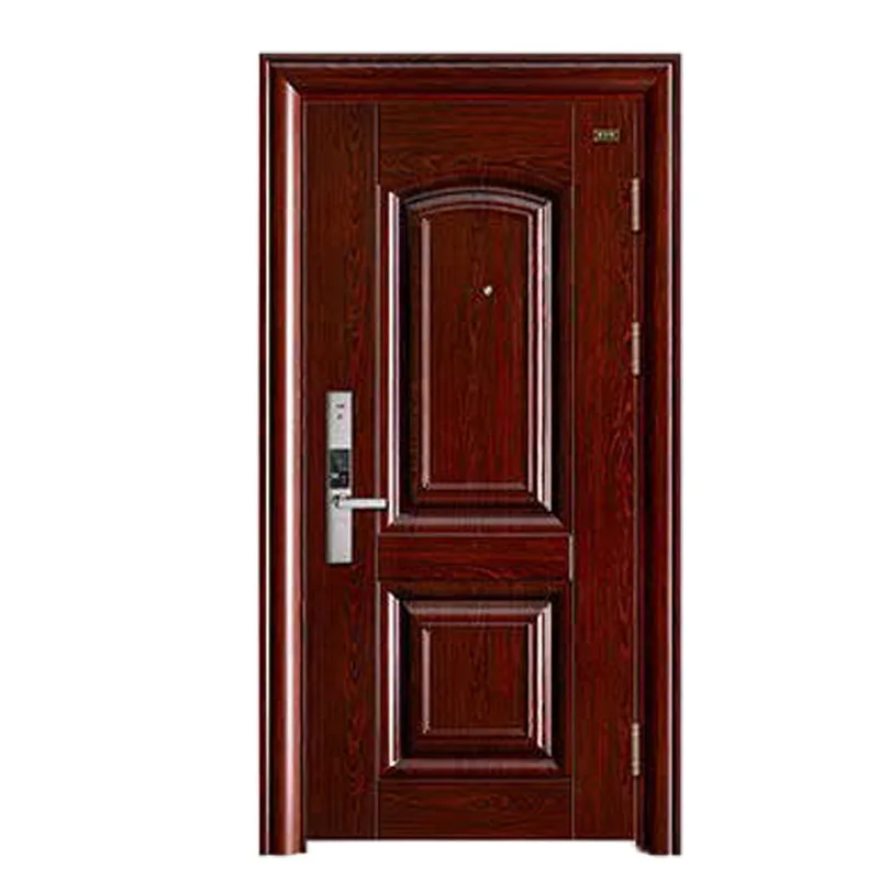 Latest Design Cheap Factory Price Luxury Style Hot Sale Exterior Security Steel Metal Door