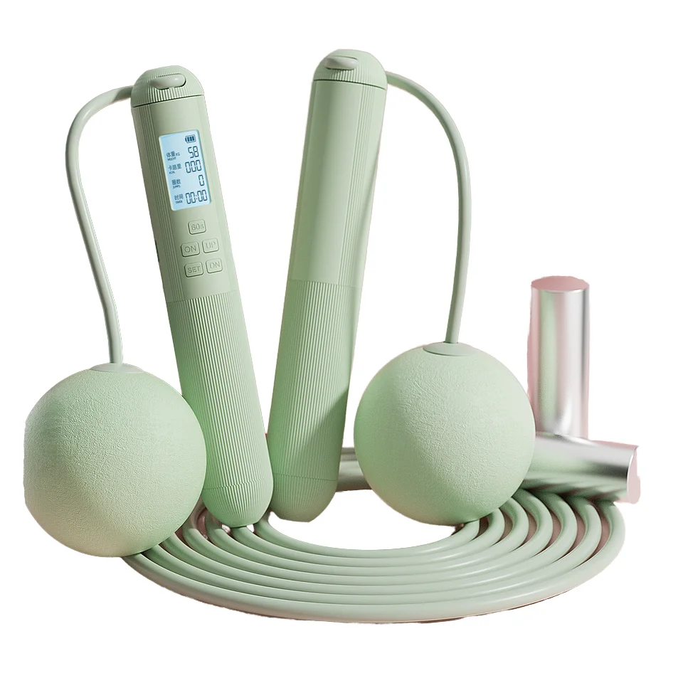 Electronic Led Display Counting Calorie Weighted Cordless Skipping Digital Counter Smart Jump Rope