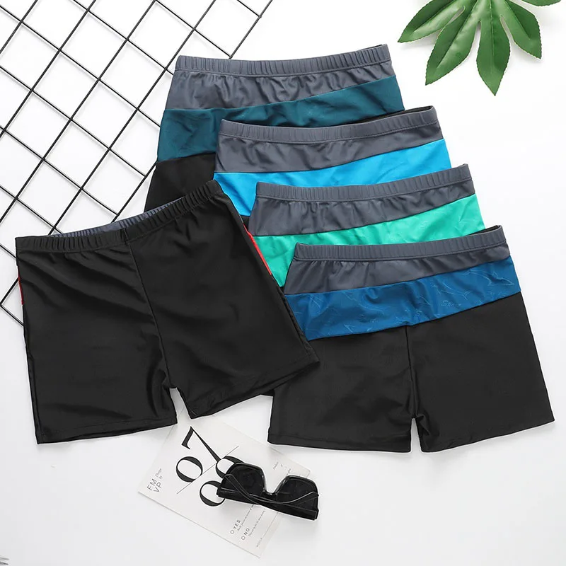 High Quality Middle And High School Students Swim Trunks Casual Beach ...