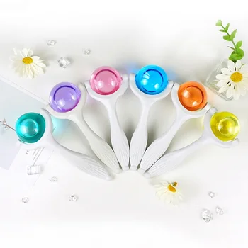 Factory Price Beauty Personal Care Magic Cooling Ice Eye Facial Roller Massager Ball Ice Globes For Face