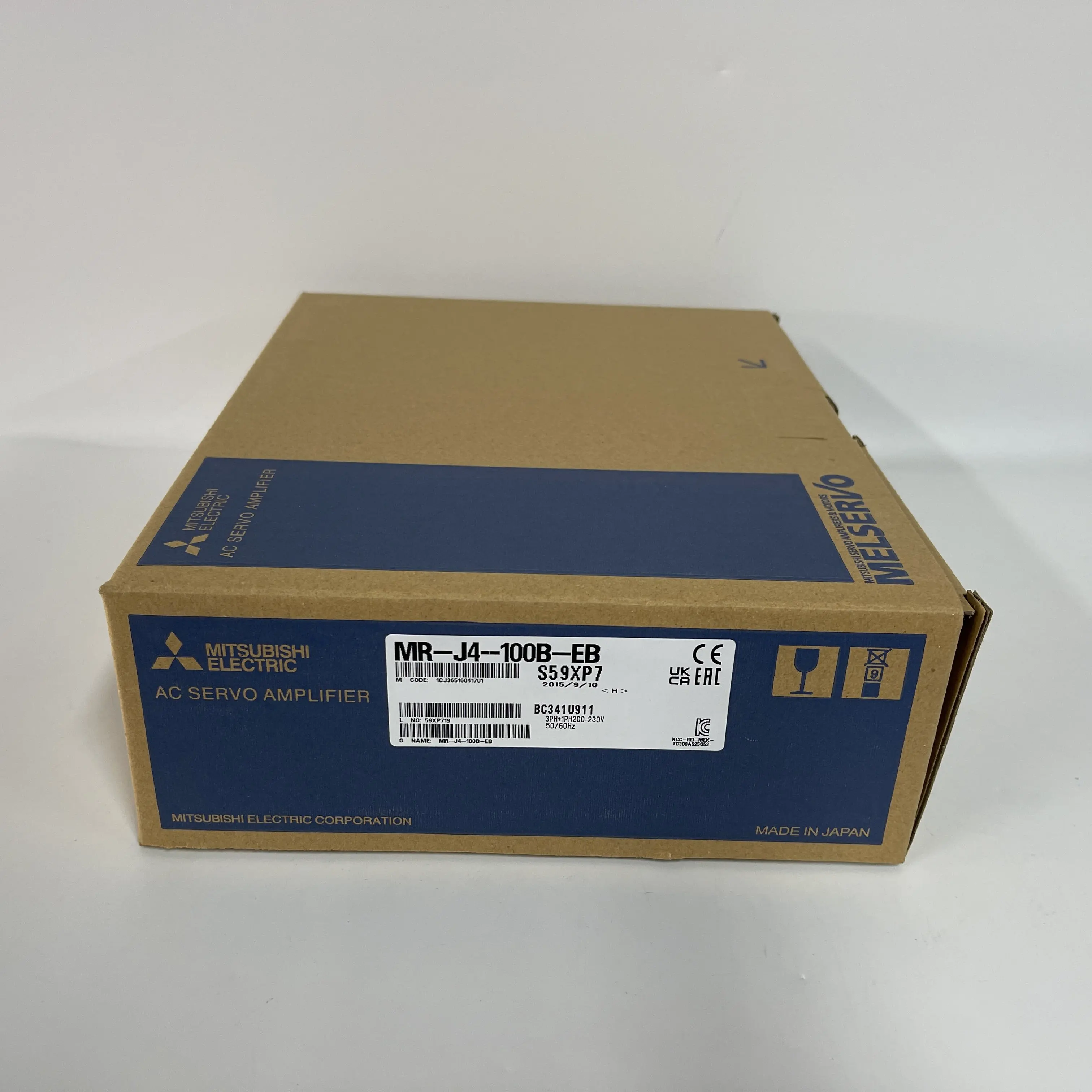 MITSUBISHI AC Servo Amplifier MR-J4 Series MR-J4-100B-EB