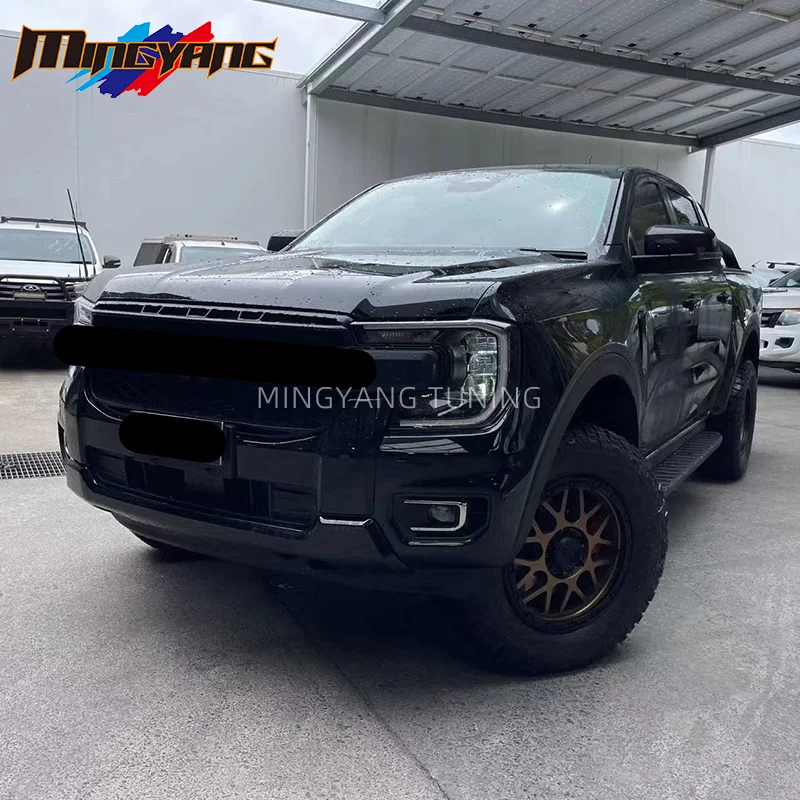 High Quality Raptors Design Led Light Car Front Grill for Ford Ranger Wildtrak Xlt Xls XL T9 2022 Grille
