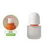 Flacon givré de 30 ml, tête de pulvérisation orange + couvercle blanc yunshang