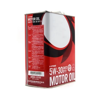 Toyota  5W30 lubricating oil all synthetic engine oil SN/CF GF-5  iron bucket 4L
