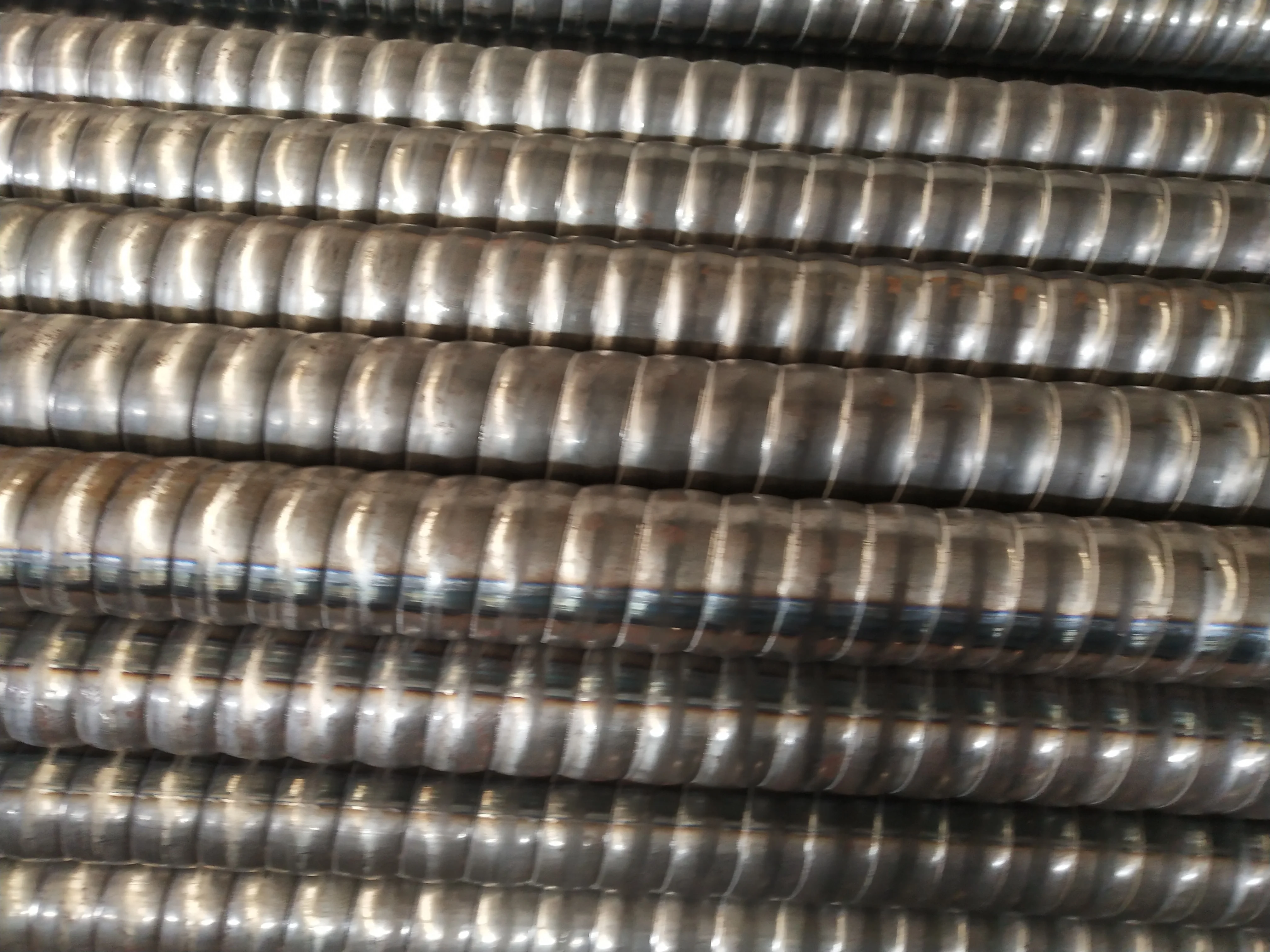 Astm A709-50w Astm A423 Gr 1 48" 10CrNiCuP 09CrCuSb Corten-B Weathering Seamless Steel Pipe Spiral Groove Tube