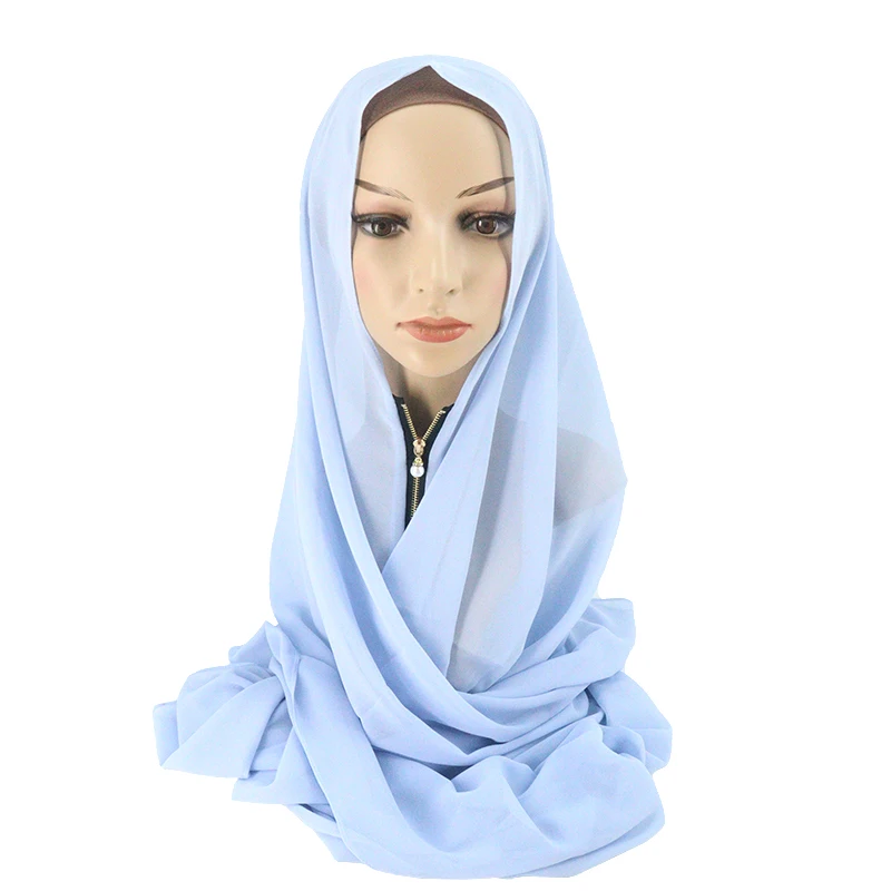 instant satin hijab