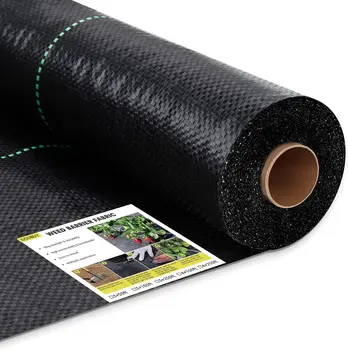 The world's best-selling black environmentally friendly biodegradable weed barrier fabric planting cover is widely used in agric