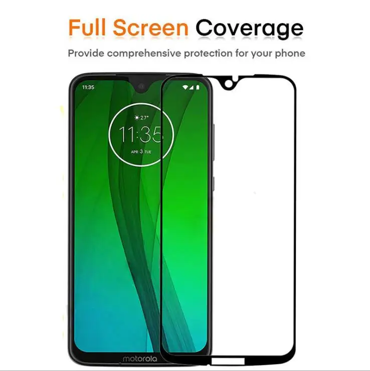 9D Tempered Glass Screen Protector For Motorola Moto G9 Power G9 Play G Fast G8 Plus G8 Play G8 Power Lite Z4