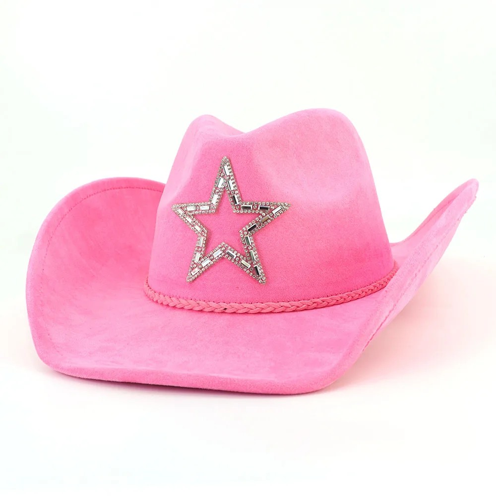 WD-A925 Unisex Cowboy Hat Perfect for Parties Travel