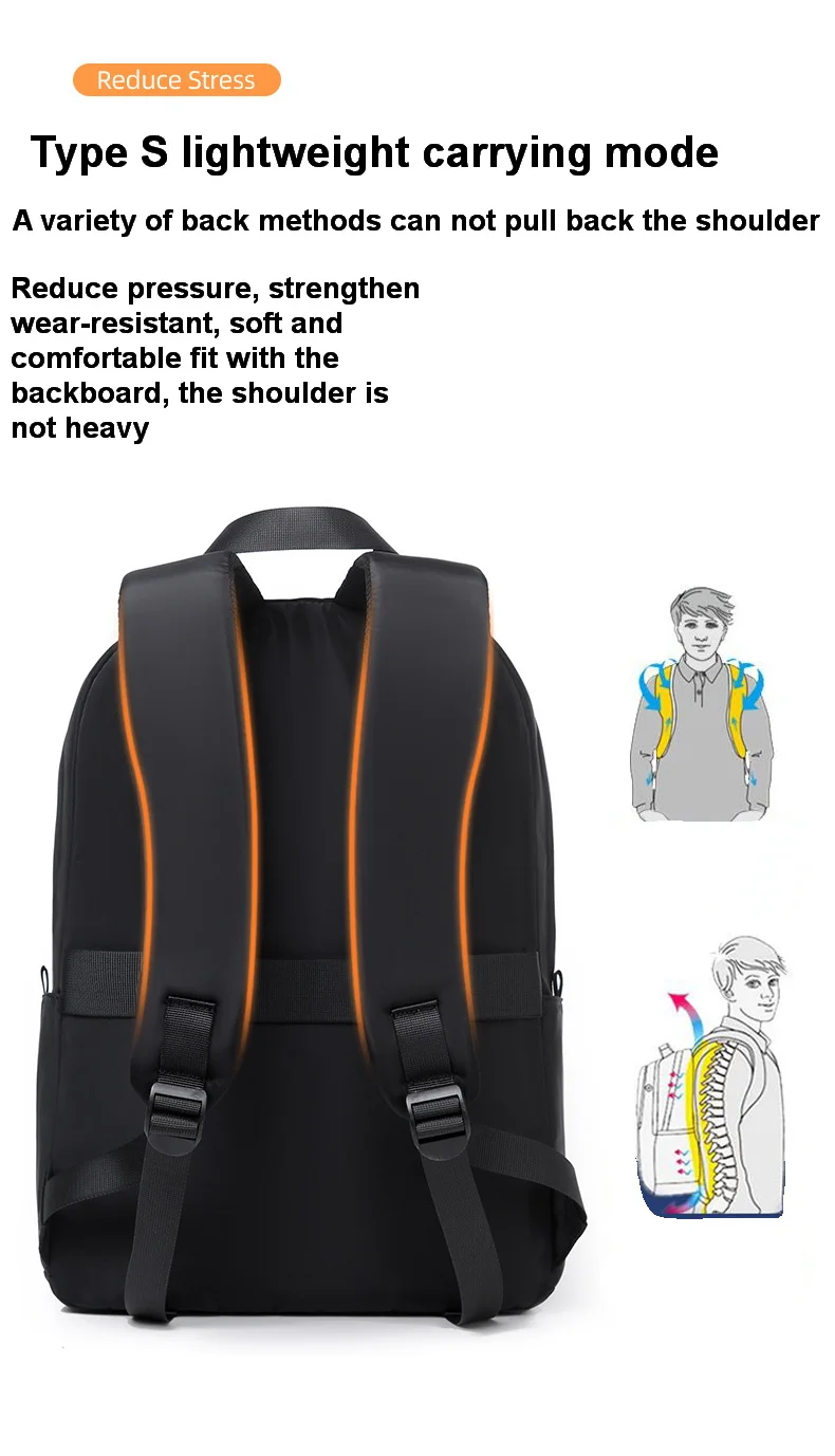 Wholesale multi functional travel casual sport backpack men and women leisure laptop backpack custom logo