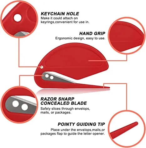 Карманная мини-открывалка для писем открывалка конвертов бумаги