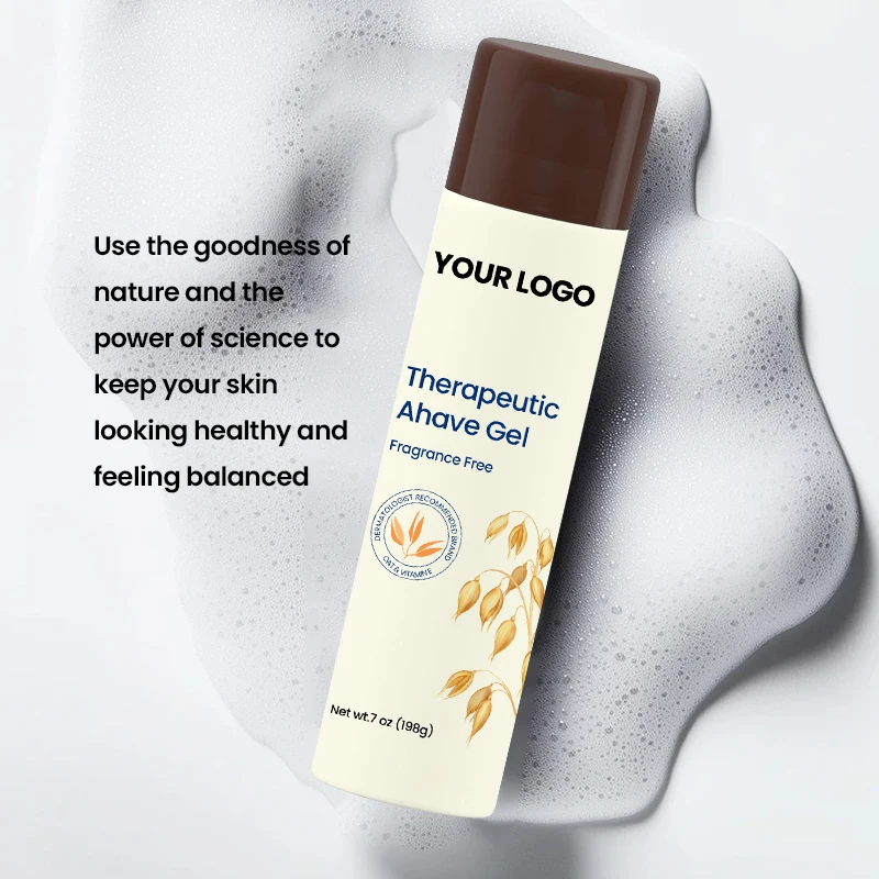 Wholesale Custom Moisturizing Barber Transparent Non-irritating Shaving Gel for Men Use to Help Prevent Razor Bumps(pic3)