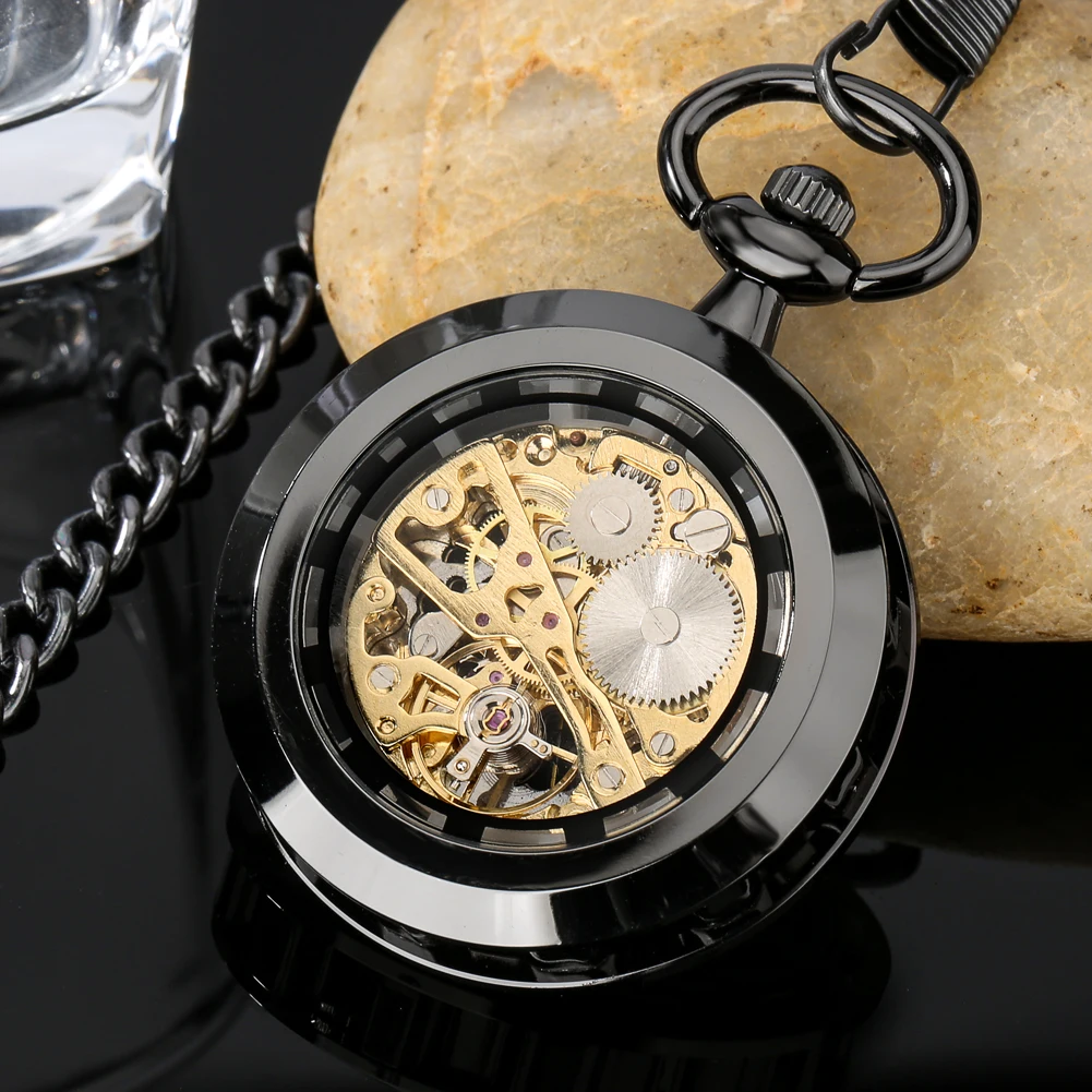 Steampunk magnifying orb watch, transparent, handwinding, very unique looking magnificent-romantic-nordic-  main image 2
