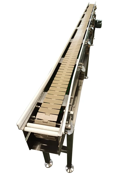 China Factory Technical Support SS304 Slat Easy to Maintain Continuous Food Beverage Instant Noodle Conveyor 3