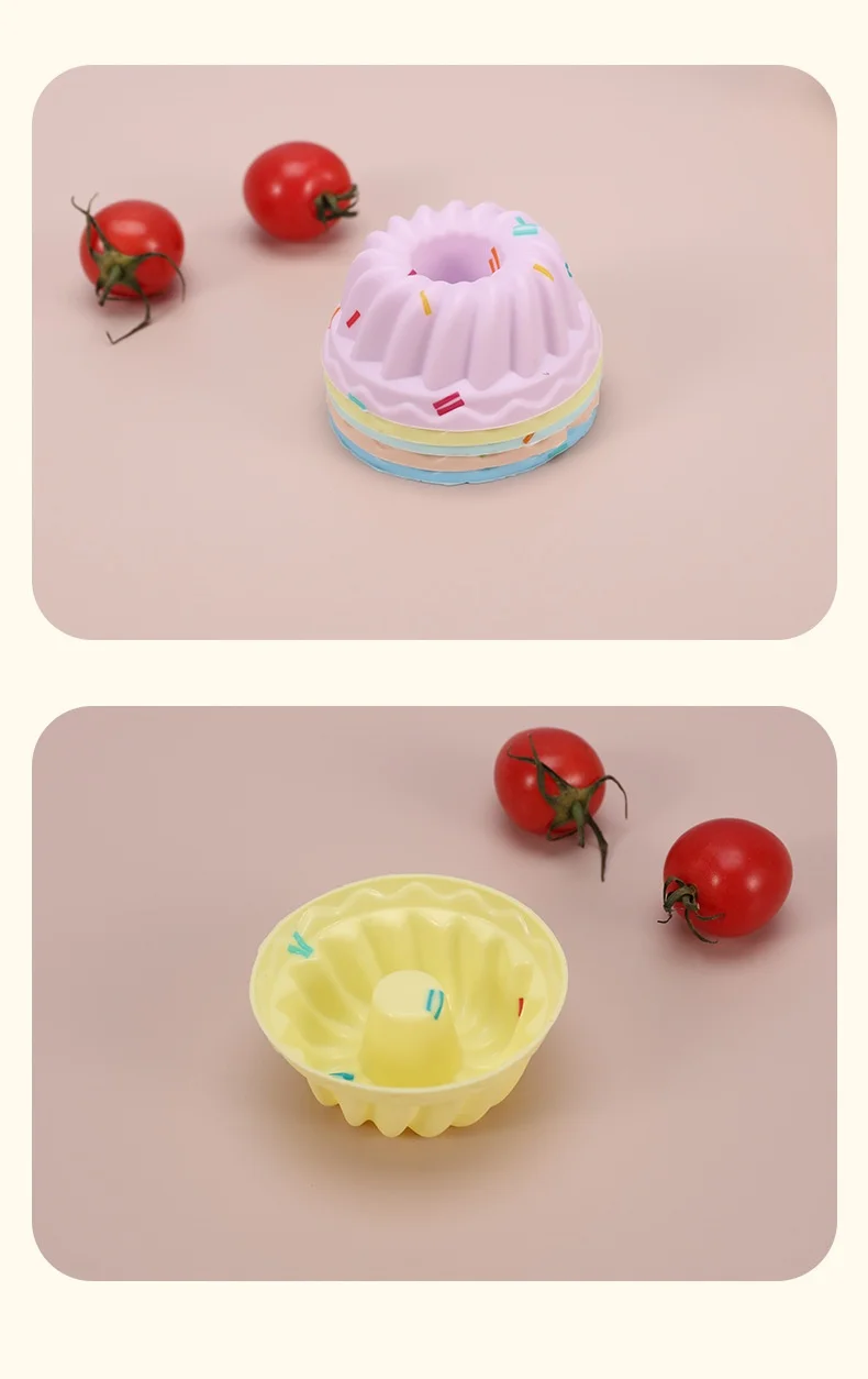 8.4g Round Silicone Muffin Cup and Cake Mold Baking Tool for Pudding Cake Other Desserts factory