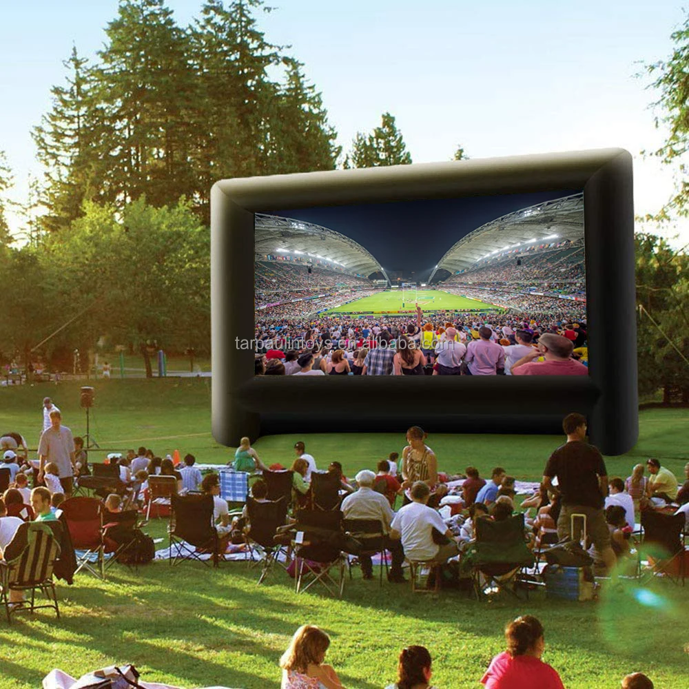 4:3 Size 12 / 13 / 14 / 15 / 16 / 17 / 18 / 20 Feet Outdoor Inflatable  Projection Cinema Movie Screen For Sale - Buy Blow Up Movie Projection