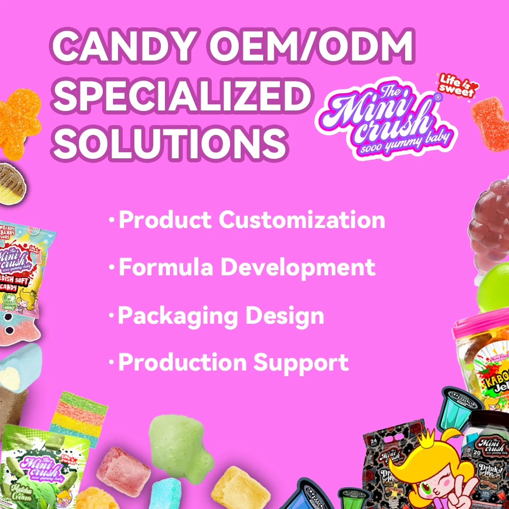 MINI CRUSH Sweet Jelli Tiktok  Fruit Shaped Jelly Halal Fruit Jelly Candy