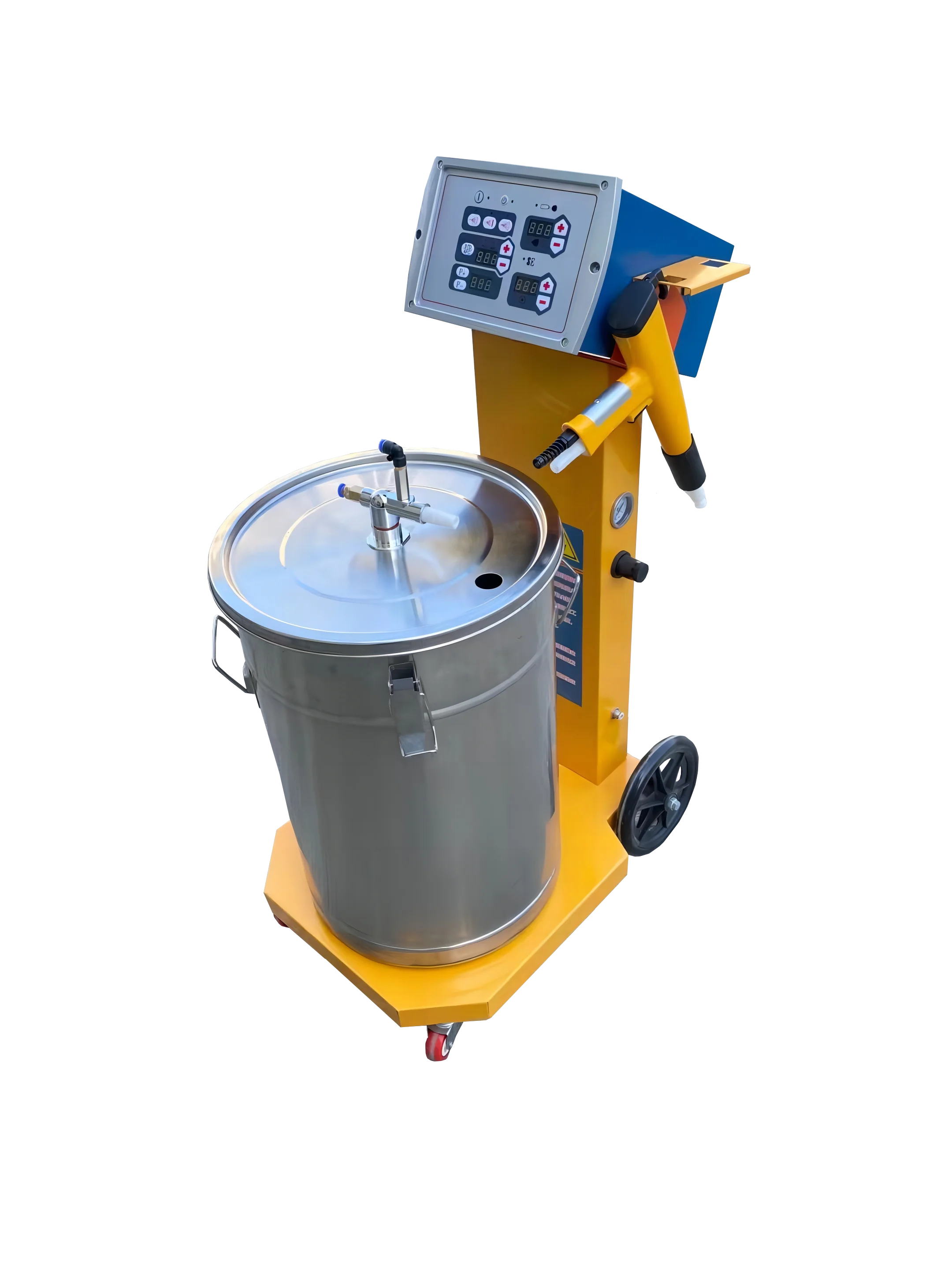 Electrostatic Manual Powder Coating Machine with PLC and Pump Gun ...