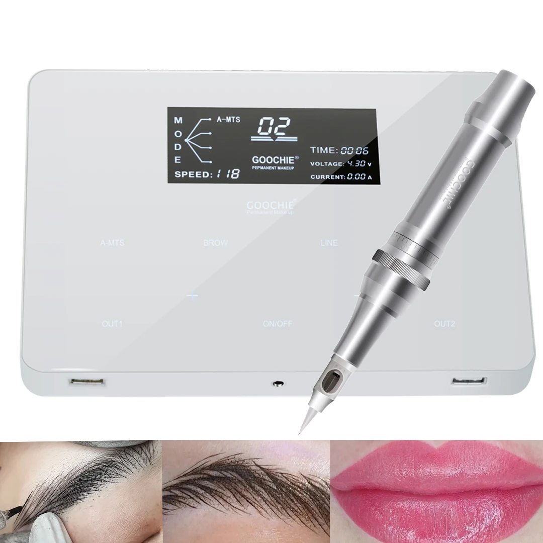 Goochie M8 Microblanding Tattoo Microshading Permanent Makeup Machine ...