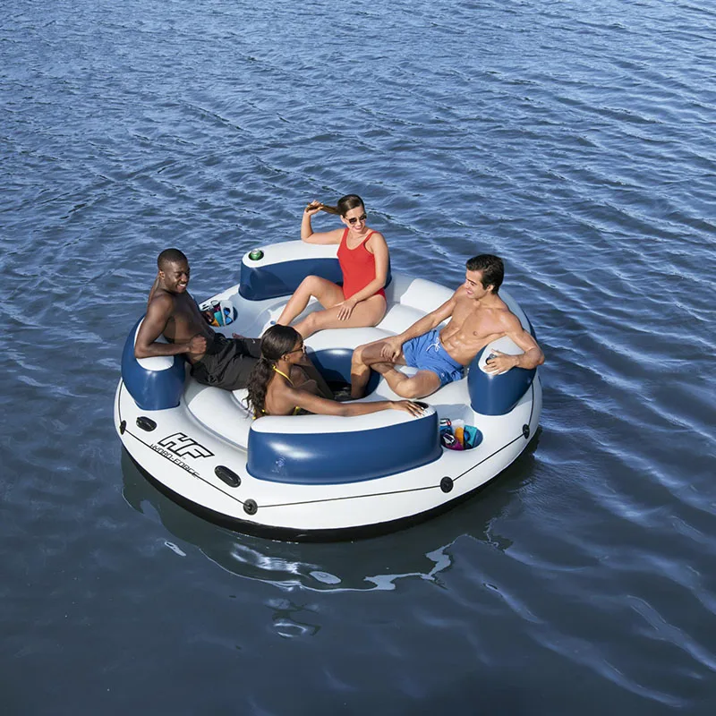 Bestway 43536 4 Person inflatable floating island