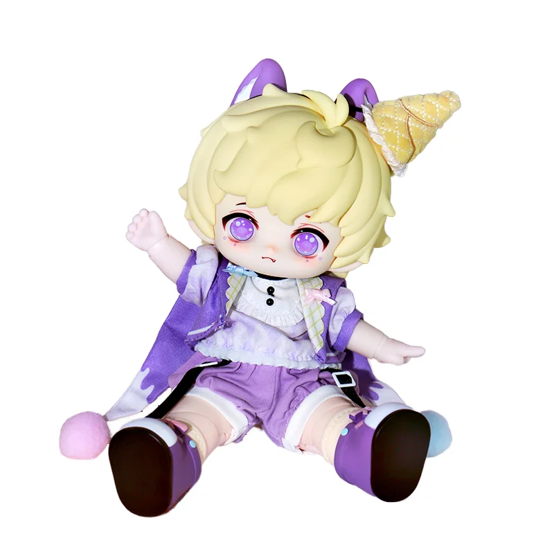 Customizable PVC Hani Blind Box BJD Action Figure Resin Vinyl Cartoon BJD Doll with Movable Joints Plastic Toy Accessories