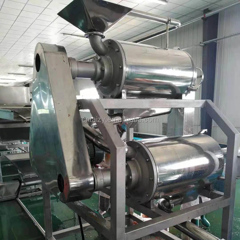 Automatic Tomato Sauce Making Machine Mango Puree Extractor Fruit Pulp ...