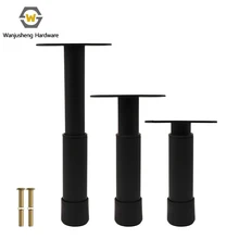 New T-type Black Thickened Adjustable Sofa Legs Simple Advanced Metal Furniture Table Legs