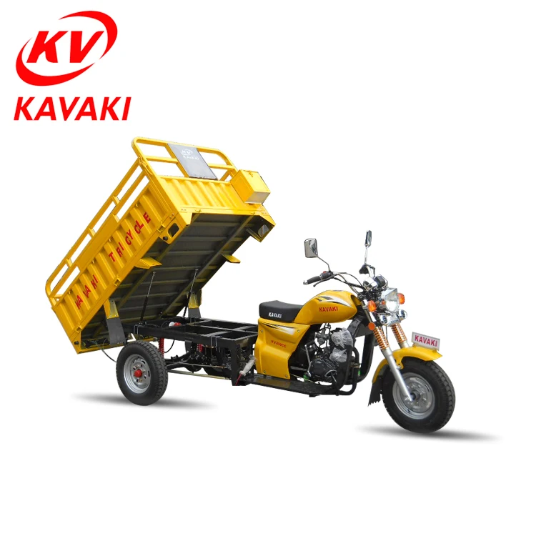 Agriculture Use Three Wheel Motor 200cc air Cooled Gasoline Petrol Electric Power Cargo Tricycles 150cc Differential Gear