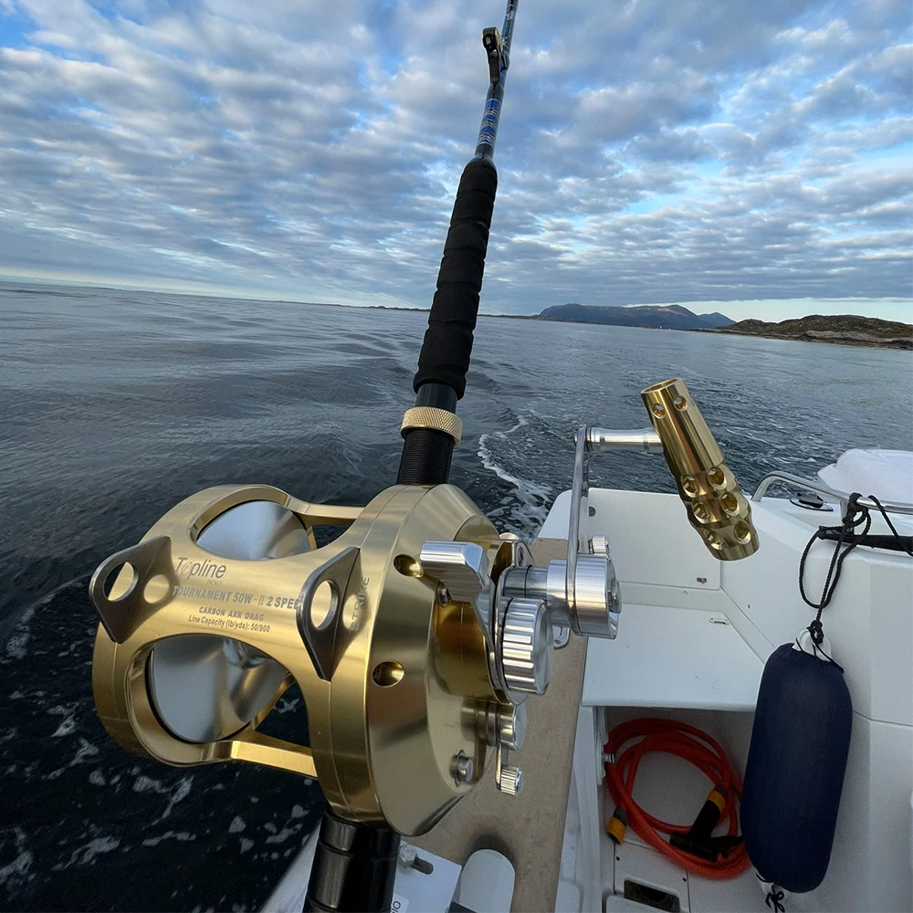 Biggest Fish Best Shark Fishing Reel Okuma Makaira Land Base Shark