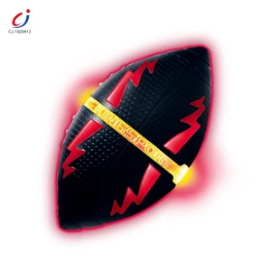 Chengji Football Kids Night Light Interesting Interaction Classic Outdoor Indoor Sports Soft Pvc Rugby Player Plastic Toy
