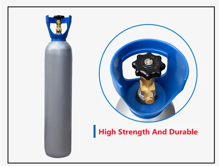 High Pressure Seamless 40l 50l Empty Medical Oxygen Gas Cylinder