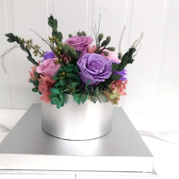 Fiori Secchi Naturali Decorativi - Bouchet Blu Nero Per Casa, Regali E Creative Projects