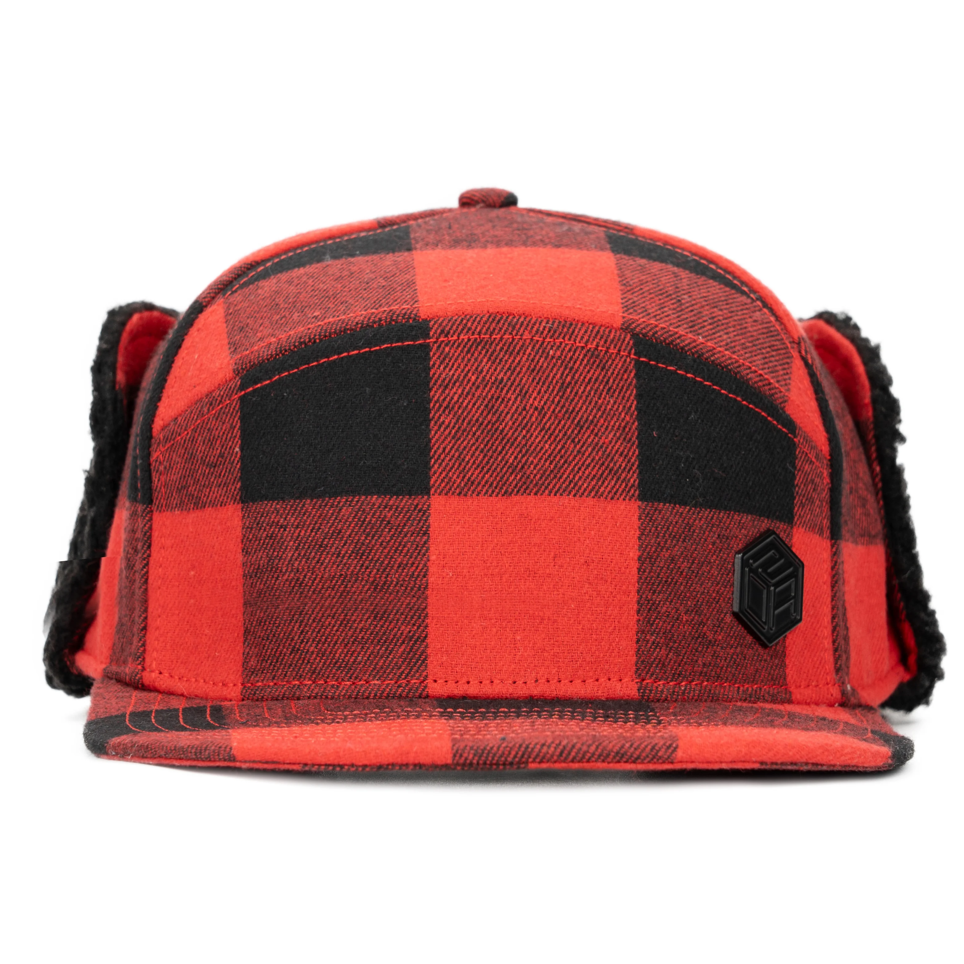 TCAP China Gorras Custom Polyester Metal Plate 6panel Winter Outdoor Sport Hat