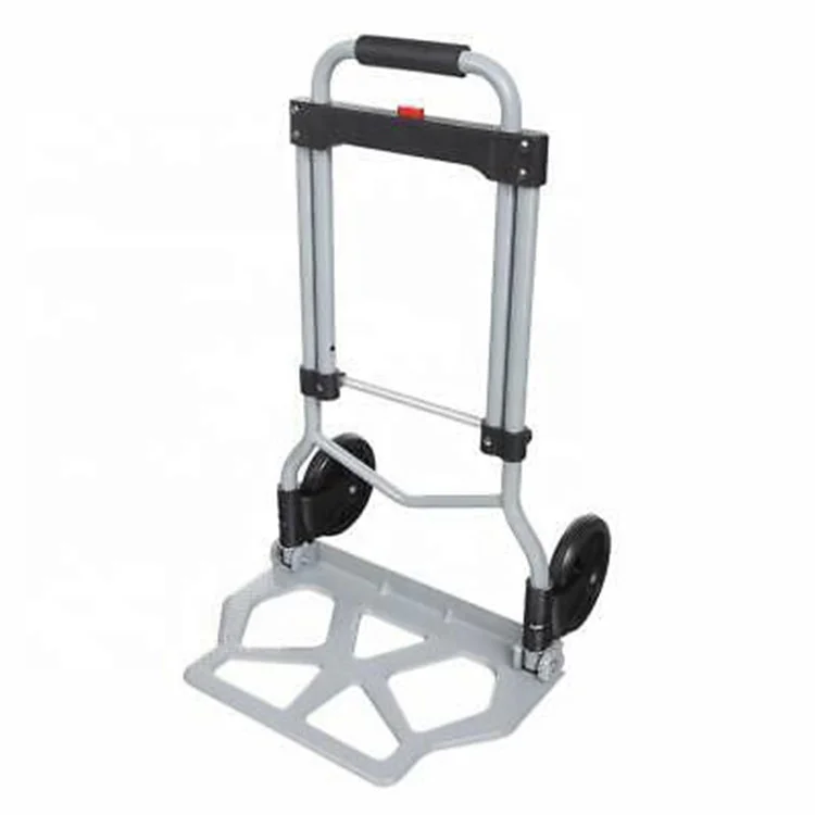 Metal folding hotel airport smallest folding luggage cart