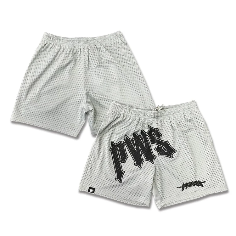 Custom Breathable Fabric Sublimation Design Men Sports Street Wear Free Design Mesh Basketball Shorts