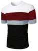 Blanco - Rojo Vino - Gris - Negro
