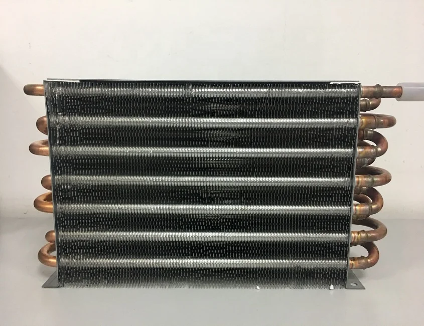 Evaporator Coil Tube Fin Heat Exchanger Commercial Hvac Coil Suppliers
