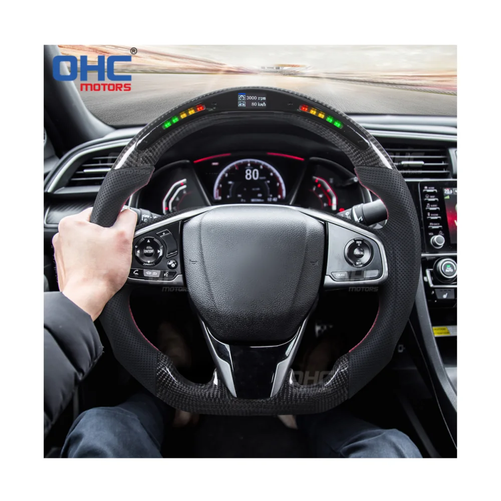 ホンダ シビックTYPE R FL5 US純正ハンドル ステアリングスイッチ