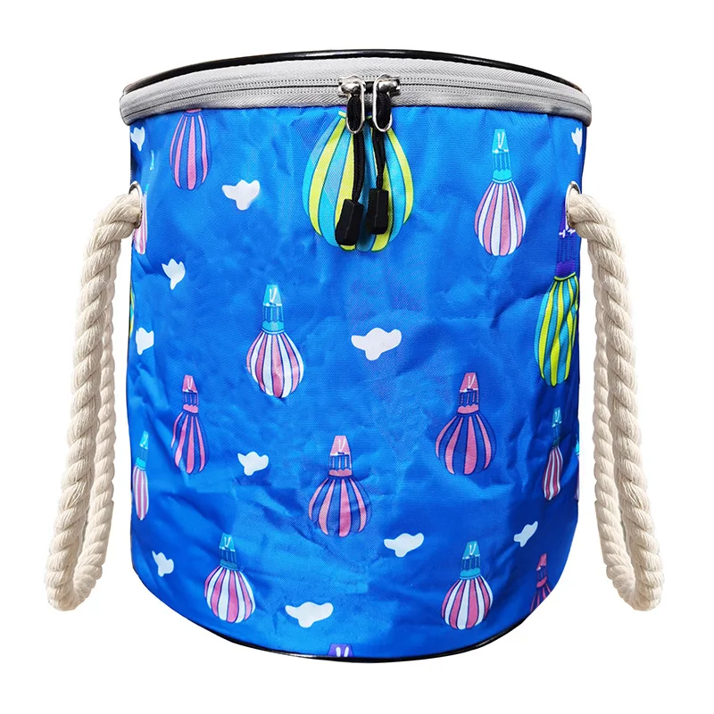 Сумка из ткани Оксфорд для быстрого хранения игрушек, мешок для хранения бытовых игрушек для детей, вместительное хранилище для игрушек