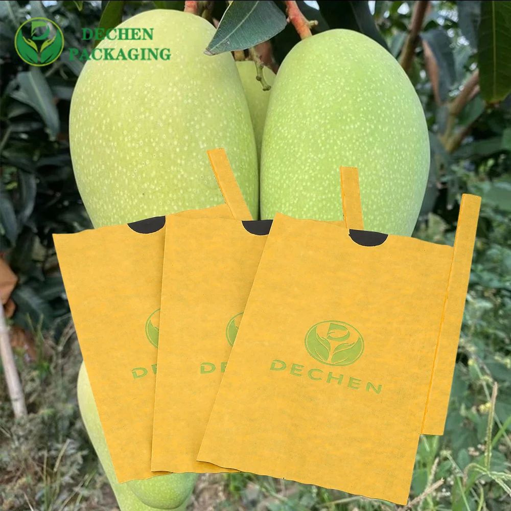 Bags For Orange Agricultural Food Grade Fruit Bagging White Paper Fresh Mango Protection Bag