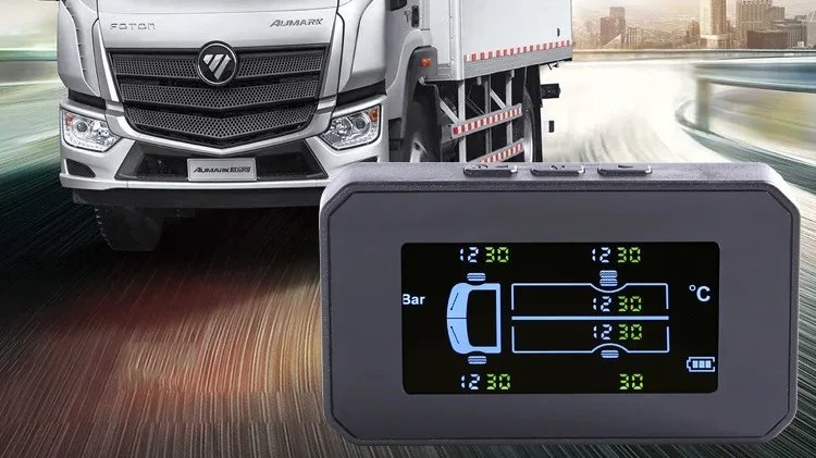 Factory High Quality Outlet 10 Wheels Truck Trailer Bus Solar Wireless ...