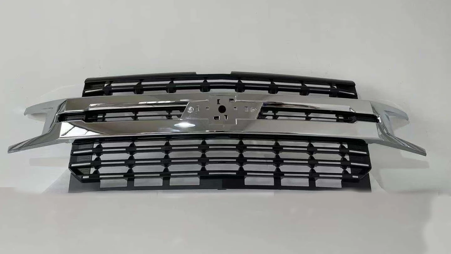 FRONT BUMPER UPPER GRILLE NICKEL PLATING KIT PARTNER HILL-BERLINGO  2014-2017 1608322980 - AliExpress