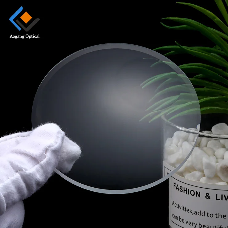 Lente de resina bifocal óptica CR 39 kryptok kriptok CR39